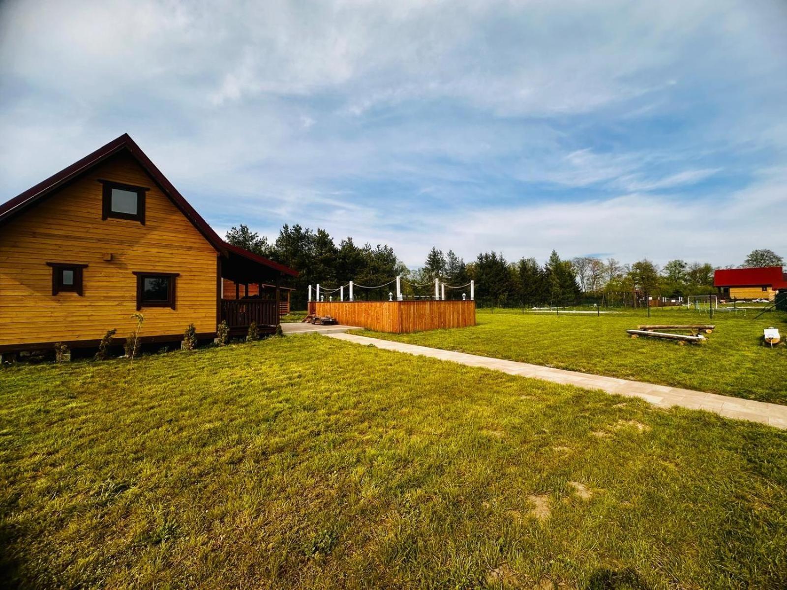 Domek Letniskowy Jawor Z Basenem Maldeuten Exterior foto